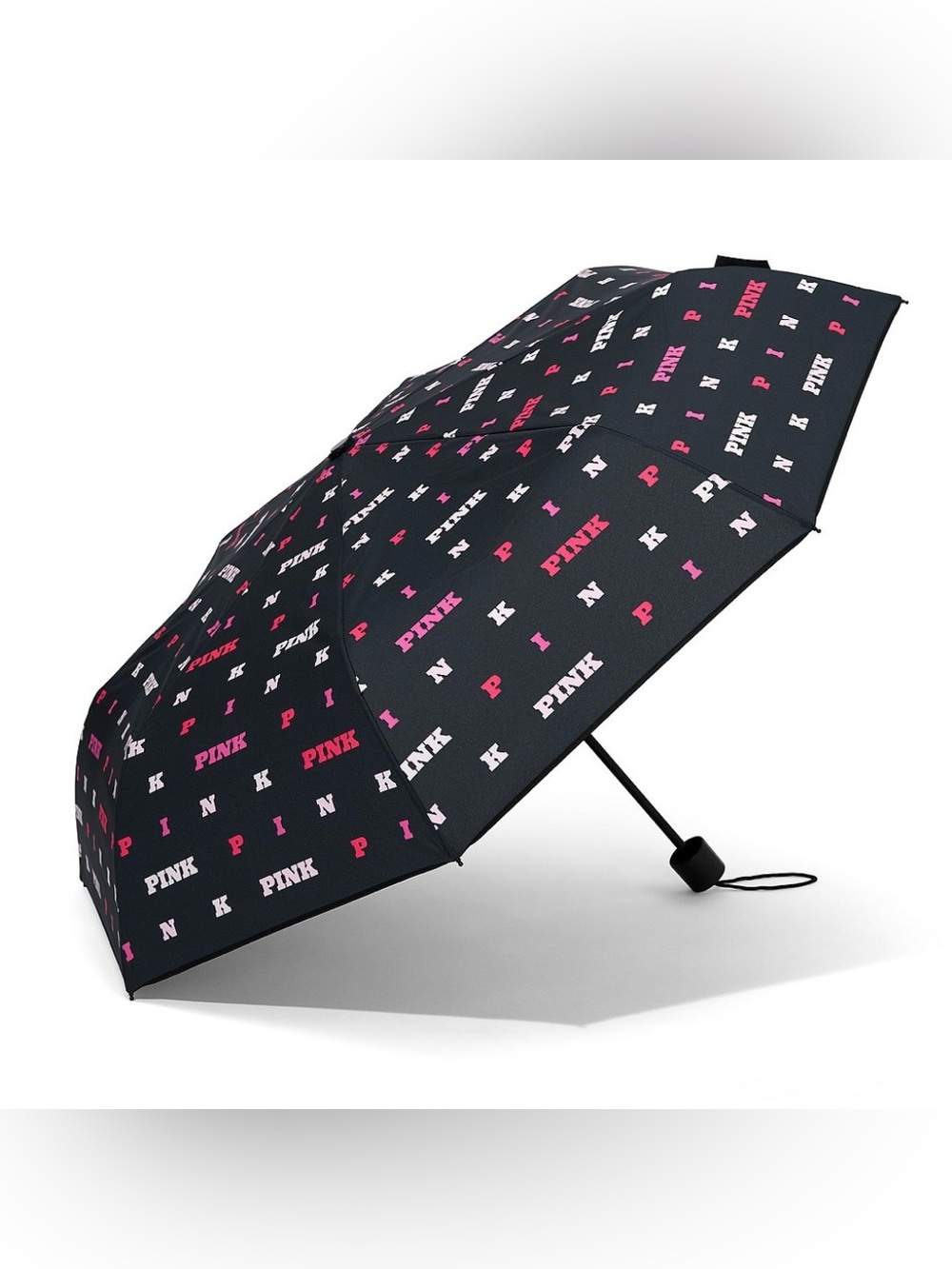 PINK Victoria’s Secret Logo Packable Umbrella NWT